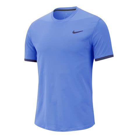 nike court blauw shirt|NikeCourt Men's Tennis T.